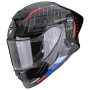 Casque Integrale Scorpion Exo R1 Evo II Carbon Air Surge Black Blue Red