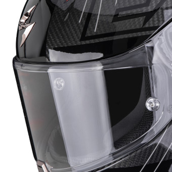 Scorpion Exo R1 Evo II Carbon Air Surge Black Blue Red
