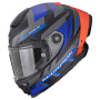 Casque Integrale Scorpion Exo Race Air Fury Matt Black Grey Blue