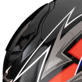 Scorpion Exo Race Air Moove On Black Blue Orange