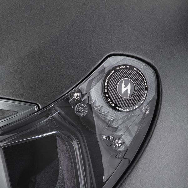 Scorpion Exo Race Air Pearl Matt Black