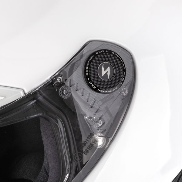 Scorpion Exo Race Air Solid White