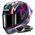 Pack Aeron GP Fim Racing Replica Zarco Signature Carbon DWV + Kit Bluetooth M