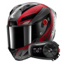 Casque Integrale Shark Aeron Mekarium DRS + Kit Bluetooth 5S Solo