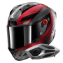 Casque Integrale Shark Aeron Mekarium DRS + Kit Bluetooth Sena for Shark Mesh