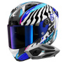 Casque Integrale Shark Aeron Speed-Fancy DWB + Kit Bluetooth Sena for Shark Mesh