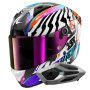 Casque Integrale Shark Aeron Speed-Fancy DWO + Kit Bluetooth Sena for Shark Mesh