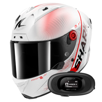 Integrale Shark Aeron Speed-Tech DWR + Kit bluetooth 5R Lite Solo