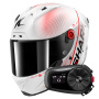 Casque Integrale Shark Aeron Speed-Tech DWR + Kit Bluetooth 5S Solo