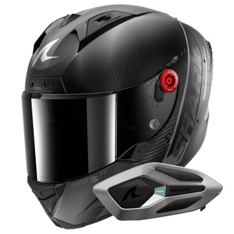 Integrale Shark Aeron Speed-Tech Mat DAK + Kit Bluetooth Sena for Shark Mesh