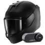 Casque Integrale Shark D-Skwal 3 Blank Mat KMA + Kit Bluetooth Lokui K30