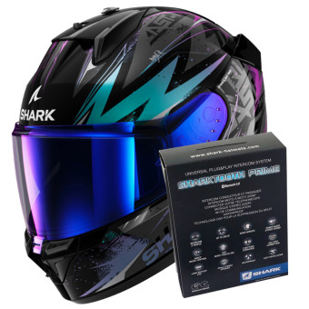 Integrale Shark D-Skwal 3 Blast-R KGX + Kit Bluetooth Sharktooth Prime