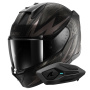 Casque Integrale Shark D-Skwal 3 Blast-R Mat KAA + Kit Bluetooth Sena for Shark Solo