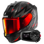 Casque Integrale Shark D-Skwal 3 Blast-R Mat KAR + Kit Bluetooth 5S Solo