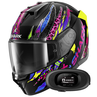 Integrale Shark D-Skwal 3 Fawn KVY + Kit Bluetooth 5R Lite