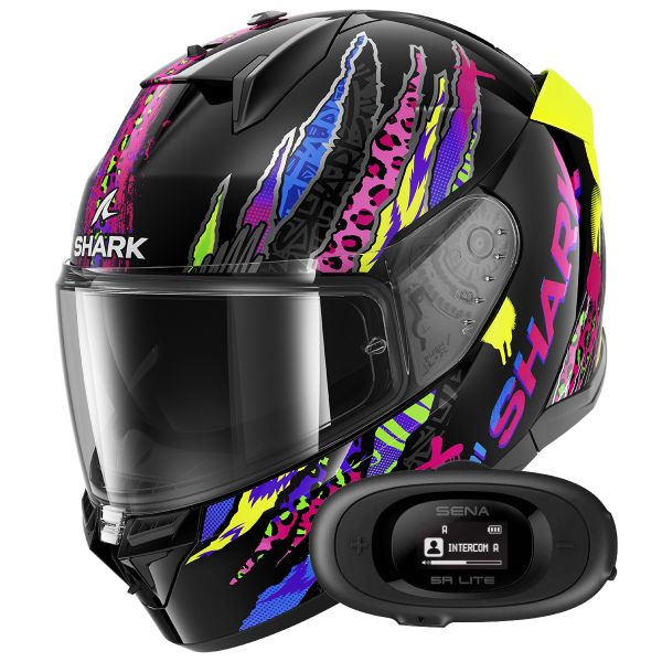 Integrale Shark D-Skwal 3 Fawn KVY + Kit Bluetooth 5R Lite
