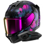 Casque Integrale Shark D-Skwal 3 Mayfer KVX + Kit Bluetooth Sena for Shark Solo