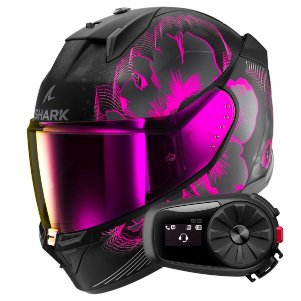 Integrale Shark D-Skwal 3 Mayfer Mat KVA + Kit Bluetooth 5S Solo