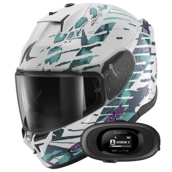 Integrale Shark D-Skwal 3 Reptaia WXW + Kit Bluetooth 5R Lite