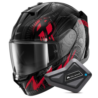 Integrale Shark D-Skwal 3 Shiever KAR + Kit Bluetooth BT Mini