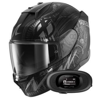 Integrale Shark D-Skwal 3 Shiever Mat KAS + Kit Bluetooth 5R Lite