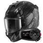 Casque Integrale Shark D-Skwal 3 Shiever Mat KAS + Kit Bluetooth 5S Solo