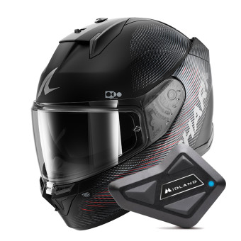Integrale Shark D-Skwal 3 SP Lyne KAR + Kit Bluetooth BT Mini