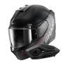 Casque Integrale Shark D-Skwal 3 SP Lyne KAR + Kit Bluetooth Sena for Shark Solo