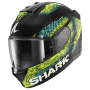 Casque Integrale Shark D-Skwal 3 Speed-Vib Mat KGB