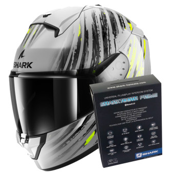 Integrale Shark Ridill 2 Assya SAY + Kit Bluetooth Sharktooth Prime