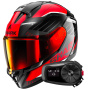 Casque Integrale Shark Ridill 2 Bersek KRA + Kit Bluetooth 5S