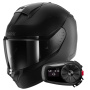 Casque Integrale Shark Ridill 2 Blank Mat KMA + Kit Bluetooth 5S