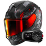 Casque Integrale Shark Ridill 2 Molokai Mat KAR + Kit Bluetooth 5S Solo