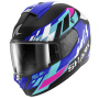 Casque Integrale Shark Ridill 2 Raceblock Mat KVB