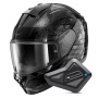Casque Integrale Shark Ridill 2 Reptaia KAS + Kit Bluetooth BT Mini