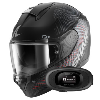 Integrale Shark Ridill 2 SP Lyne Mat KAA + Kit bluetooth 5R Lite Solo