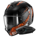 Pack Ridill 2 Speed-Vib KAO + Kit Bluetooth Sena for Shark Solo