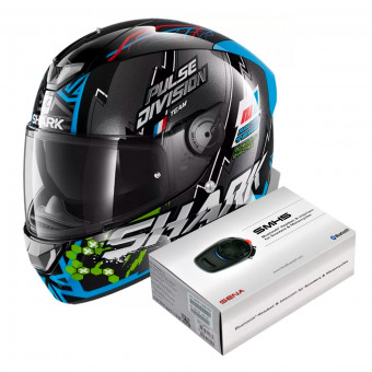 Integrale Shark Skwal 2.2 Noxxys KBG + Kit Bluetooth Sena SMH5