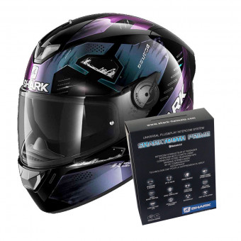 Integrale Shark Skwal 2.2 Venger KXK + Kit Bluetooth Sharktooth Prime