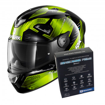 Integrale Shark Skwal 2.2 Venger KYK + Kit Bluetooth Sharktooth Prime