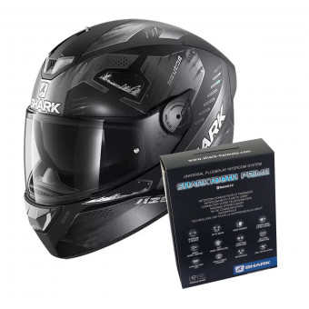 Integrale Shark Skwal 2.2 Venger Mat KAA + Kit Bluetooth Sharktooth Prime
