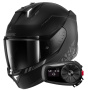 Casque Integrale Shark Skwal i3 Blank SP Mat KAK + Kit Bluetooth 5S