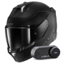 Casque Integrale Shark Skwal i3 Blank SP Mat KAK + Kit Bluetooth Lokui K30