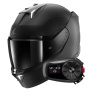 Casque Integrale Shark Skwal i3 Dark Shadow Edition Mat KMA + Kit Bluetooth 5S Solo