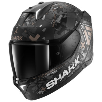 Casque Integrale Shark Skwal i3 Hellcat Mat KUA Casque Integrale Shark Skwal i3 Hellcat Mat KUA
