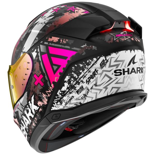 Shark Skwal i3 Hellcat Mat KUV + Kit Bluetooth 5S Solo