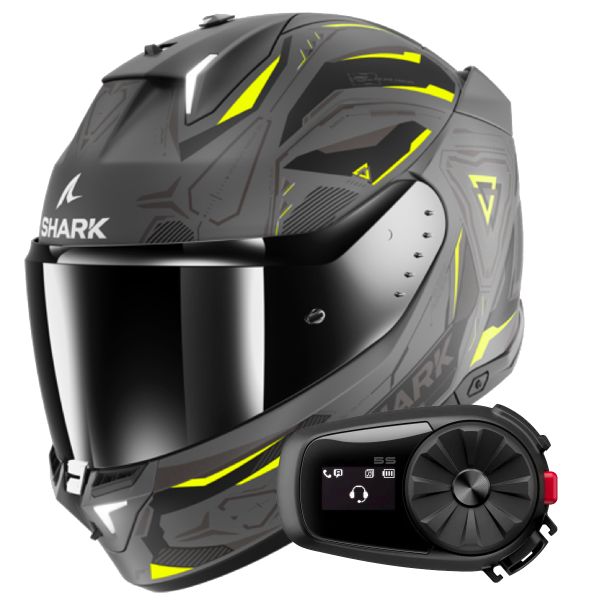 Integrale Shark Skwal i3 Linik AYK + Kit Bluetooth 5S