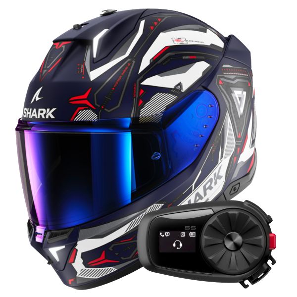 Casco shark bluetooth sales