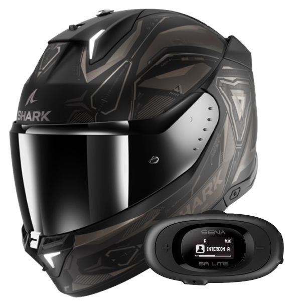 Integrale Shark Skwal i3 Linik KAA + Kit Bluetooth 5R Lite