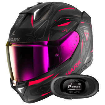 Integrale Shark Skwal i3 Linik Mat KVA + Kit Bluetooth 5R Lite